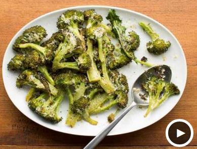 Roasted Parmesan Broccoli