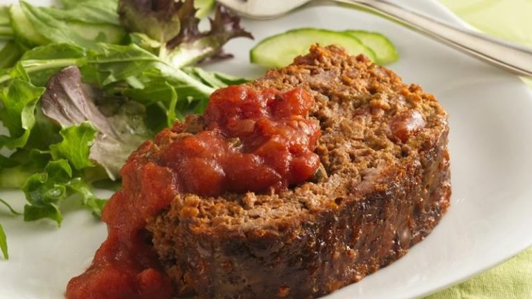 Fiberone Salsa Meat Loaf